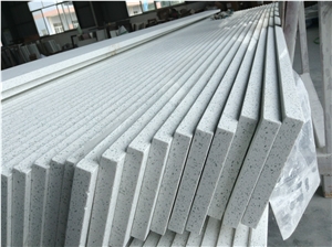High Quality China Quartz Stone Crystal White Countertops, Kitchen Worktops & Solid Surface for Usa and Canada Market