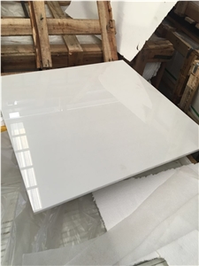 High Quality China Super White Polished Nano Crystallized Glass Stone Slab & Tiles with Preeminent Material for Table Top in Usa and Canada Market High Quality China Super White Polished Nano Crystallized Glass Stone Slab & Tiles with Preeminent Material for Table Top in Usa and Canada Market