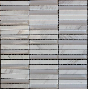 Wooden Grey Marble Mosaic/ Wall Mosaic /Glass Mosaic Metal Mosaic Pearl Shell Mosaic Polished Mosaic Split Face Mosaic Tumbled Mosaic Linear Strips Mosaic Basketweave/Floor Mosaic Terry Stone Mosaic