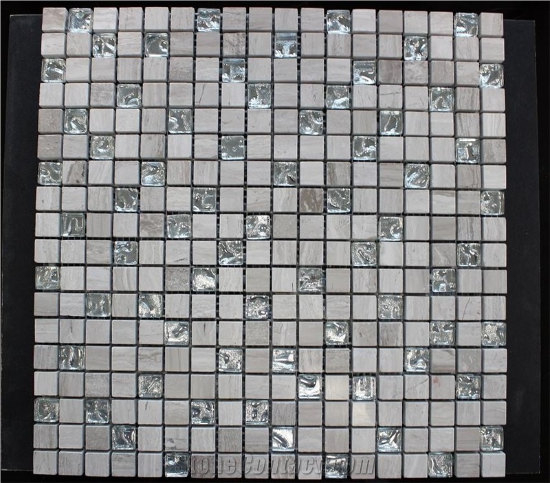 Wooden Grey Marble Mosaic/ Wall Mosaic /Glass Mosaic Metal Mosaic Pearl Shell Mosaic Polished Mosaic Split Face Mosaic Tumbled Mosaic Linear Strips Mosaic Basketweave/Floor Mosaic Terry Stone Mosaic