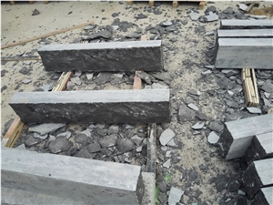 Blue Limestone Garden Palisade Fencing