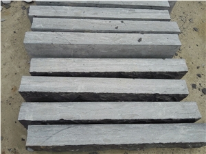 Blue Limestone Garden Palisade Fencing