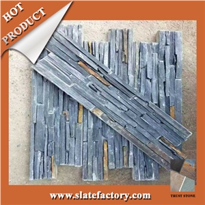 Blue Quartzite Stone Veneer, Quartzite Stone Cladding, Blue Quartzite Veneer Stone