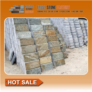 Rust Slate Paving Tile, Himalaya Slate Paver Stiles, Brown Slate Garden Tiles