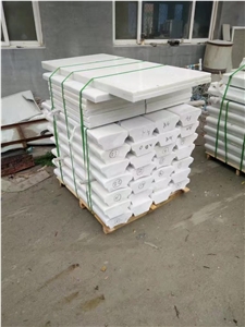 White Marble Balustrade, Snowflake White Marble Balustrade,Railings