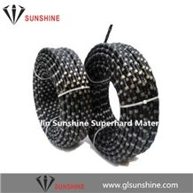 10.5mm 40beads Reinforced Concrete Cutting Diamond Wire for Wall Wire Sawing Machine