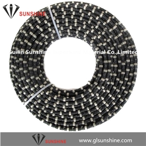11.5mm Diamond Wire for Marble Quarrying, Marble Blocks Squaring