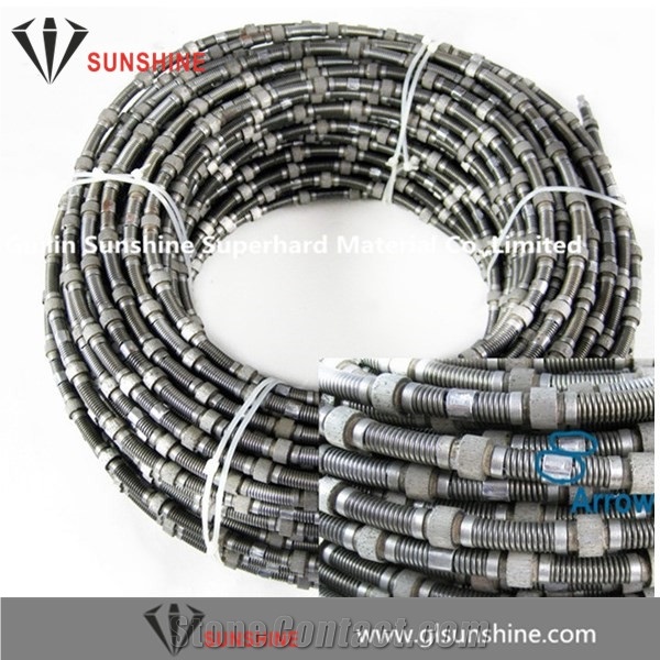 11mm Fast Cut Marble Quarry Diamond Wire Saw