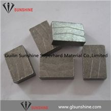 1200mm 1600mm 2200mm 2500mm Diamond Blade Segments for Granite Block Cutting