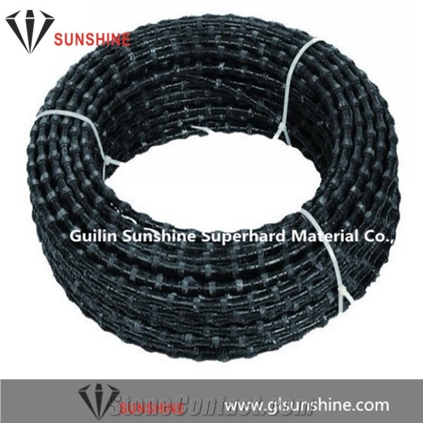 Concrete Cut 10.5mm Diamond Wire for Hydraulic Wall Cutting Machine