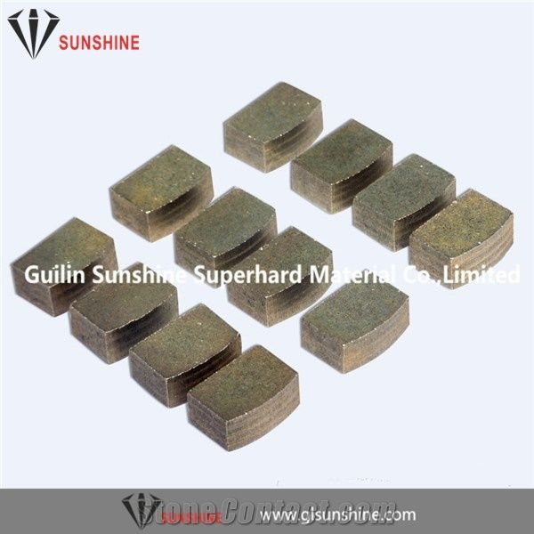 Diamond Saw Blade for marble edge cutting and Segments for Marble Block Cutting