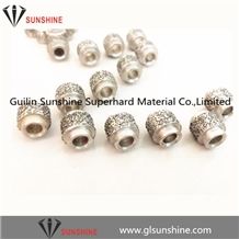 Electroplated Type Diamond Beads 11.0mm 10.5mm for Limestone Quarry Electroplated Type Diamond Beads 11.0mm 10.5mm for Limestone Quarry