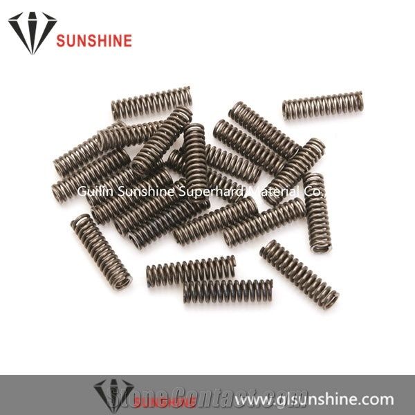 Fast Dry Cutting 10.5mm 11.0mm Diamond Sawing Wire for Limestone Quarry