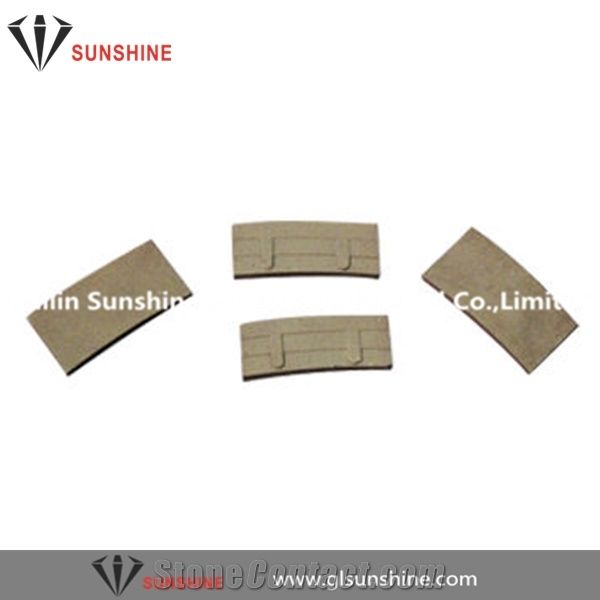 Granite Cutting High Efficiency Diamond Saw Blade Diamond Segments
