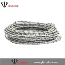 Granite Multi Diamond Wire 7.3mm 6.4mm for Multiwire Sawing Machine Cutting Granite Slabs