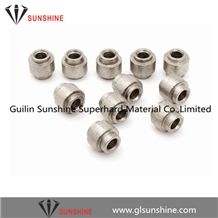 Marble Quarry Sintered Diamond Wire Beads Dry Cut for Wire Sawing Machine