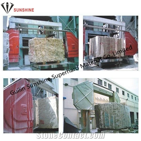Sandstone Block Squaring Plastic Diamond Wire for Wire Sawing Mono Cut Machine