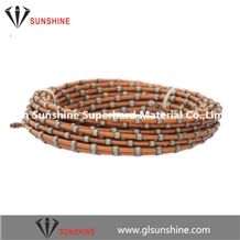 Travertine Block Mono Cut Plastic Diamond Wire for Wire Sawing Machine