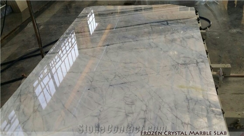 Frozen Crystal Marble Slab
