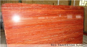 Red Travertine Slab, Iran Red Travertine Red Travertine Slab, Iran Red Travertine