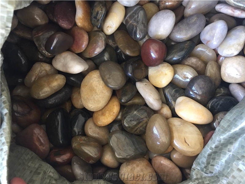 High Polished Natural Rainbow Pebbles