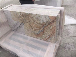Polished Austral Juparana Granite Slab & Tiles