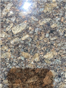 Rome Golden Diamond Grain Granite Tiles & Slabs, Imported Granite Tile & Slab
