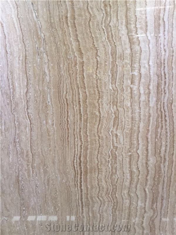 Wooden Travertine Slabs & Tiles, Beige Polished Travertine Floor Tiles, Wall Tiles