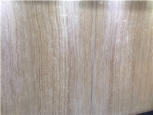 Wooden Travertine Slabs & Tiles, Beige Polished Travertine Floor Tiles, Wall Tiles
