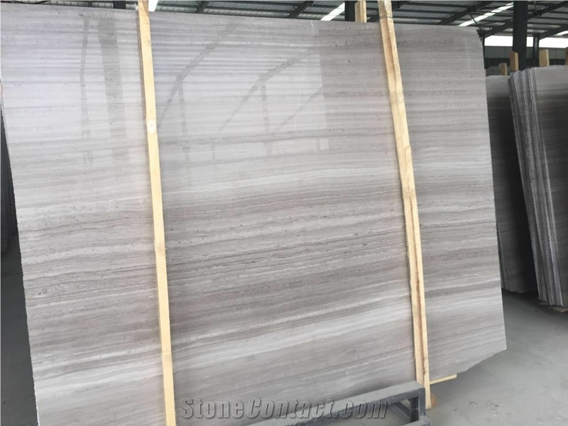 Natural Stone, White Wood Grain Marble,Timber White Marble, Wooden White Marble Slabs