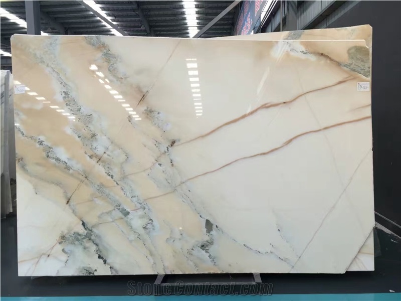 New Product Flooring Venus Bhai White Polished Marble Slabs & Tiles