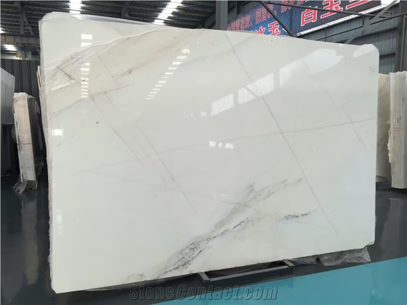 New Product Flooring Venus Bhai White Polished Marble Slabs & Tiles