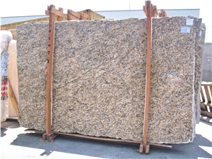 Santa Cecilia Countertop, Santa Cecilia Yellow Granite Countertop