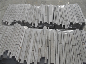 White Stone Building Material Mosaic Flooring Tile, Timber White Marble Basketweave Mosaic
