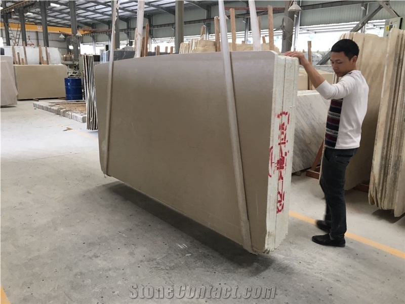Anatolia Cream Marble Slabs, Crema Anatolia Marble, Beige Marble Blocks Turkey