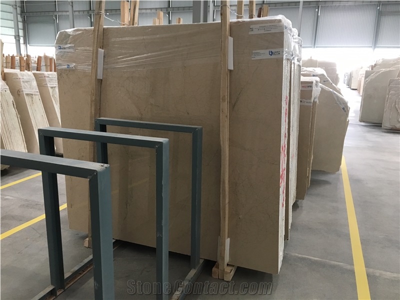 Anatolia Cream Marble Slabs, Crema Anatolia Marble, Beige Marble Blocks Turkey
