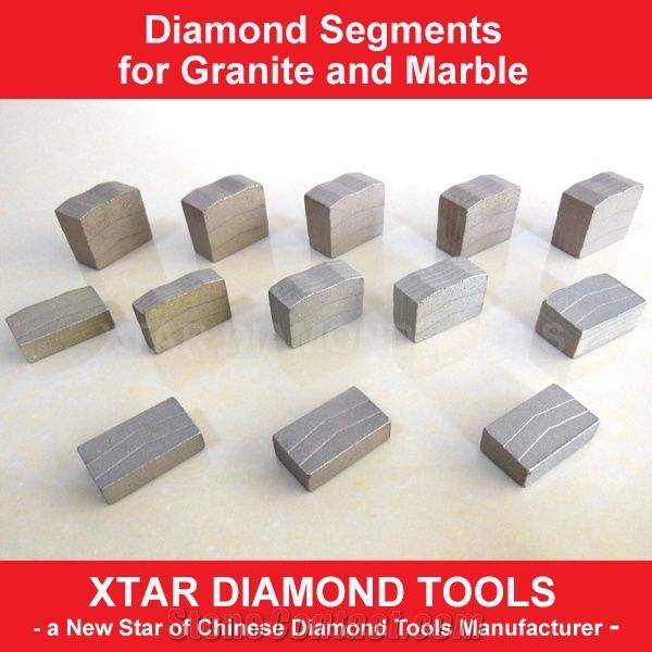 M Type Diamond Tools for Cutting Blocks Into Slabs