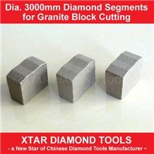 M Type Diamond Tools for Cutting Blocks Into Slabs