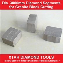 M Type Diamond Tools for Cutting Blocks Into Slabs