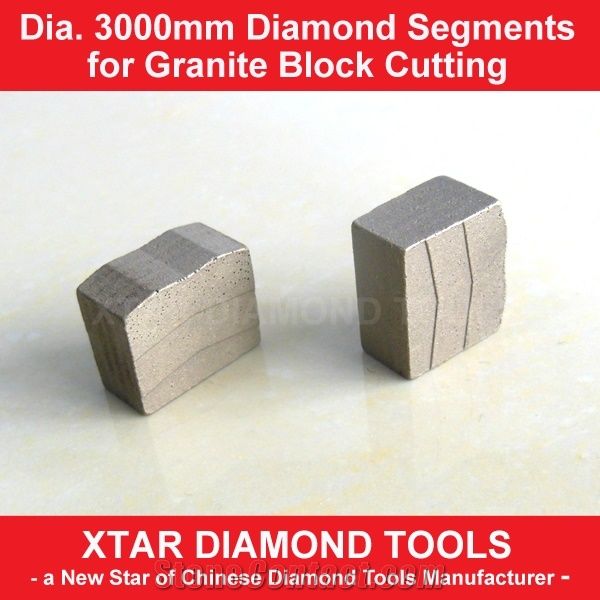 M Type Diamond Tools for Cutting Blocks Into Slabs