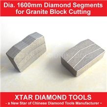 Multi-Layer Granite Diamond M-Shaped Cutting Segments