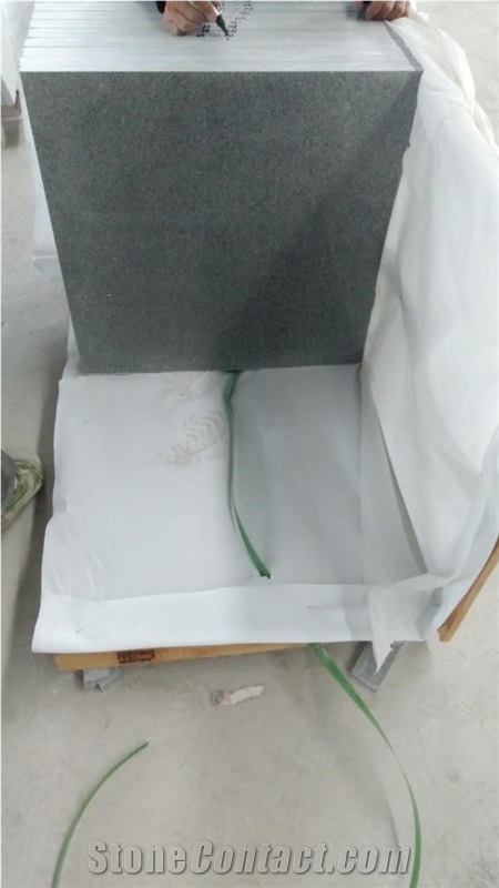 China Grey Sesame Granite Hubei Macheng G633, Berry Grey Granite Tiles & Slabs, Polish/Flame/Swan Surface