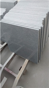 China Grey Sesame Granite Hubei Macheng G633, Berry Grey Granite Tiles & Slabs, Polish/Flame/Swan Surface