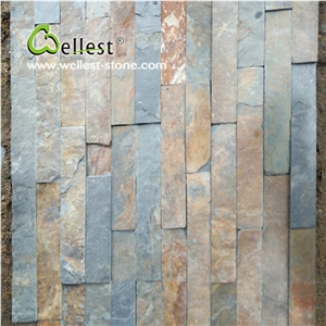 Natural Stone Feature Wall Rusty Slate Culture Stone