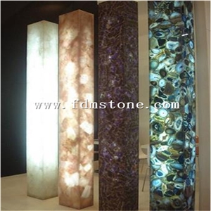 Artificial Stone, Transparent Stone,Translucent Stone Column Hotel Project Building Artificial Stone, Transparent Stone,Translucent Stone Column Hotel Project Building
