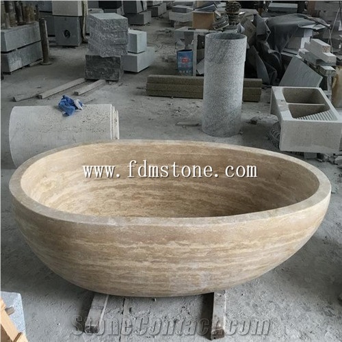 Black Basalt Solid Stone Polished Bathtub 1850x900x580 European Style Absolute Black Carved Bath Tubs