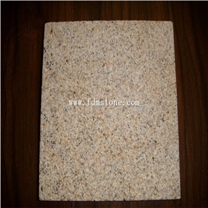 Bullnosed Edges Yellow Golden Zhangpu Rusty G682 Granite Step,Stairscases,Stairs,Pool Coping Rebated Tiles