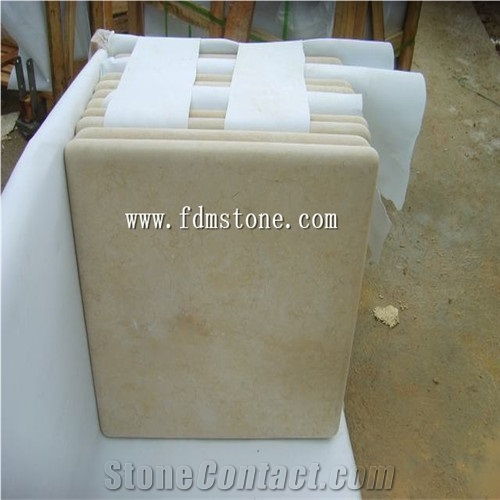 China Beige Yellow Sandstoe Pool Coping,Bullnosed Covering,Pool Terraces,Pool Pavers, Pool Decks