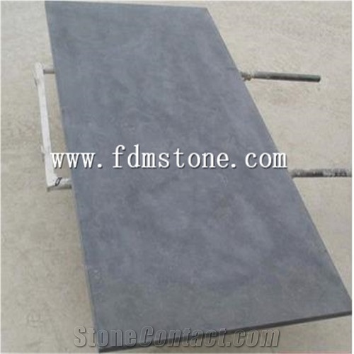 China Black Grey Limestone Stone Polished Flamed Brushed Bullnosed Step,Stair Treads,Risers,Staircase