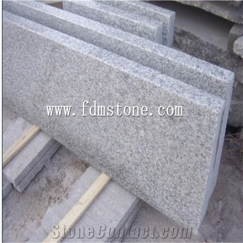 China Black Grey Limestone Stone Polished Flamed Brushed Bullnosed Step,Stair Treads,Risers,Staircase